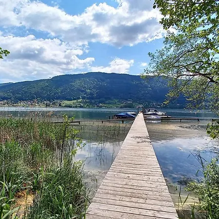 Monika Haus Kmb Seeappartement Direkt Am Ossiacher Mit Hallenbad Skiarena Gerlitzen *