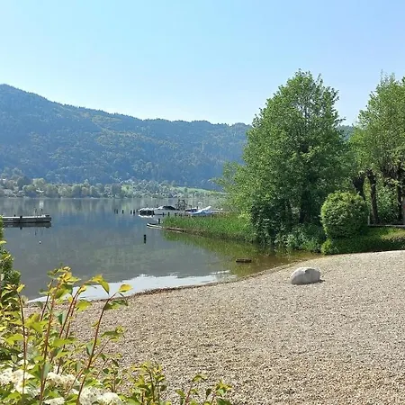 Monika Haus Kmb Seeappartement Direkt Am Ossiacher Mit Hallenbad Skiarena Gerlitzen * Bodensdorf